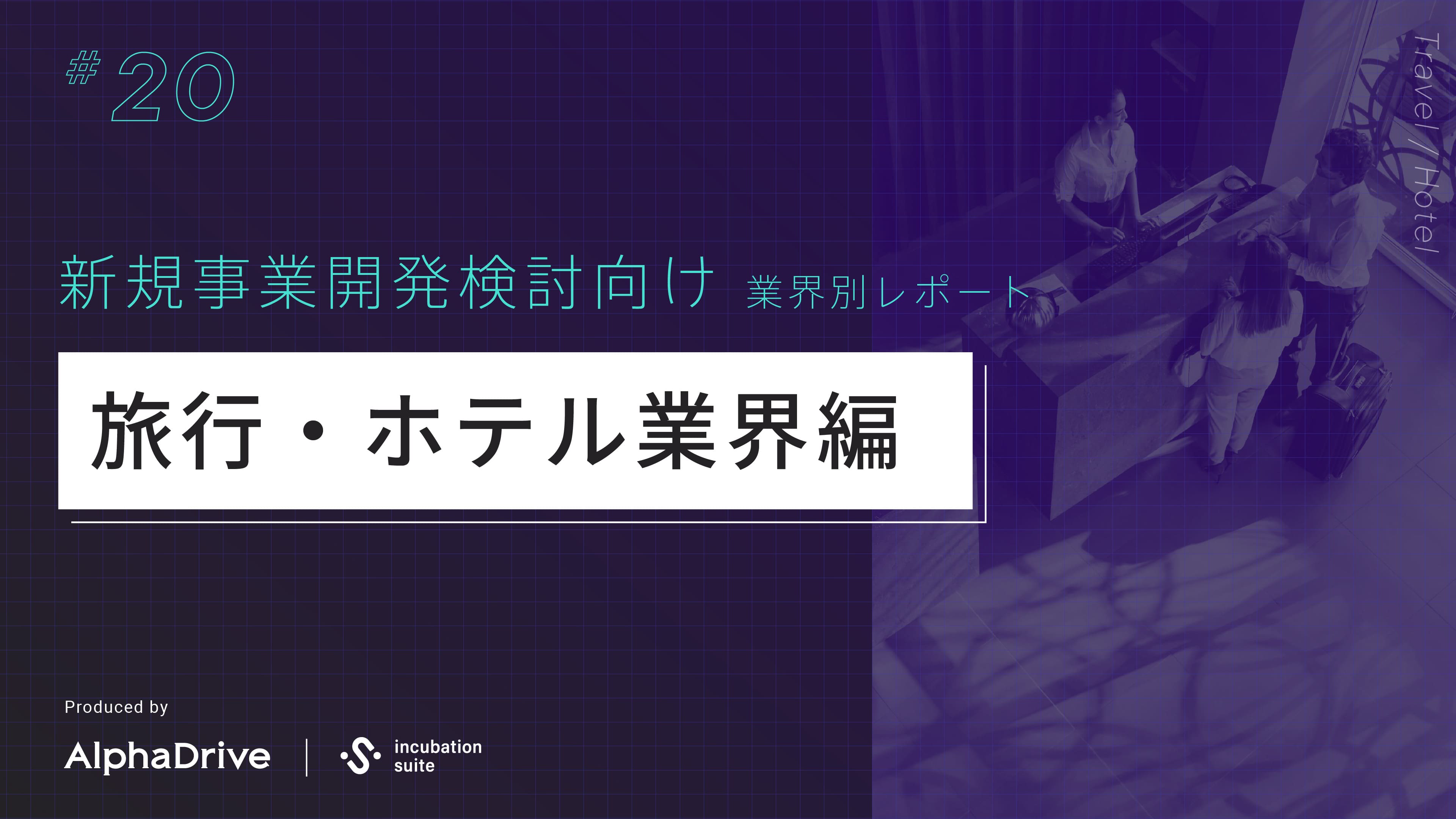 【新規事業開発検討向け】 業界別 構造課題レポート 〜旅行・ホテル業界編〜