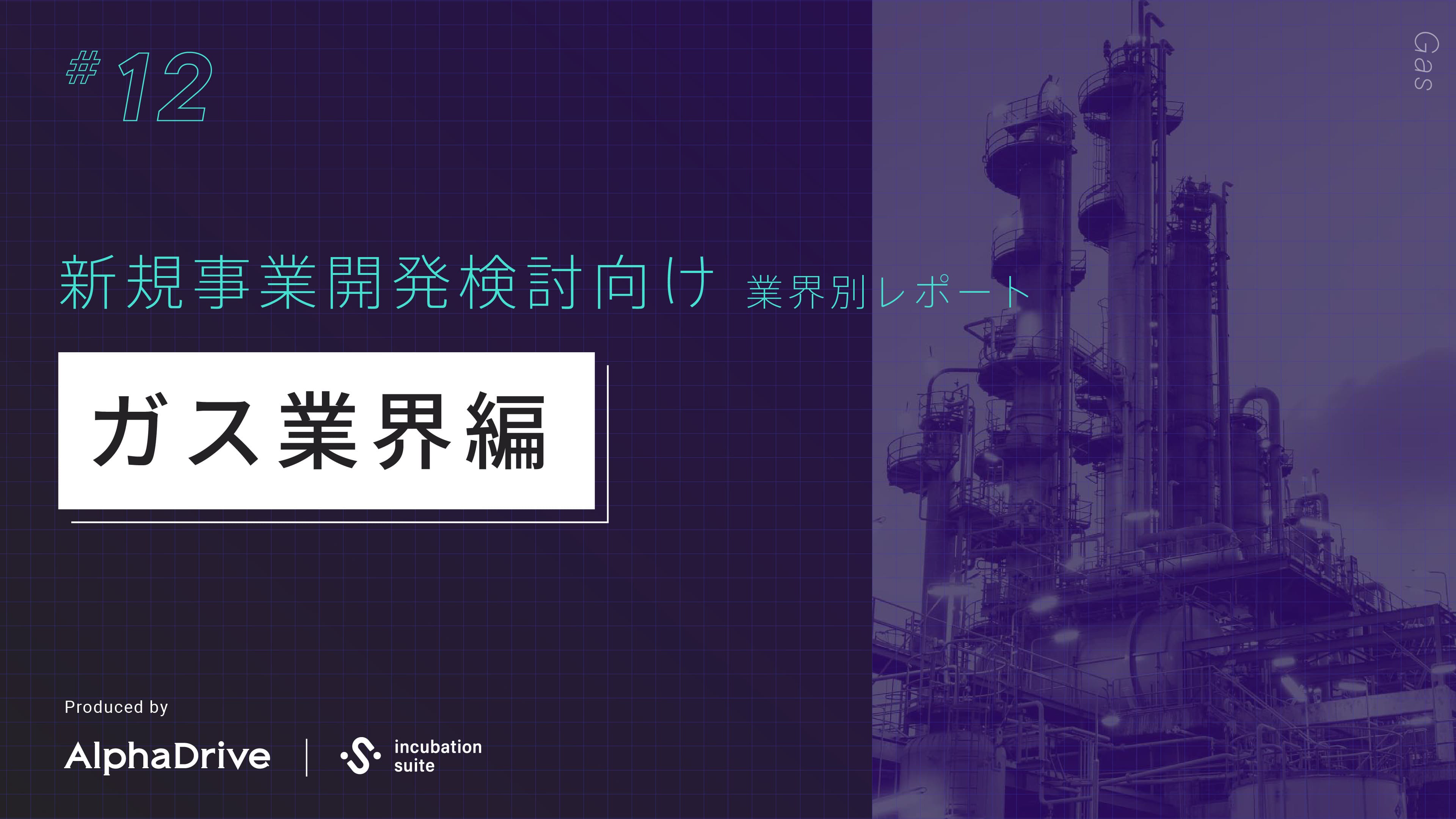 【新規事業開発検討向け】 業界別 構造課題レポート 〜ガス業界編〜